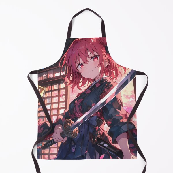 Item preview, Yui Yuigahama Oregairu Chibi Floral Kimono Cherry Blossoms designed and sold by TanglenRabbit.