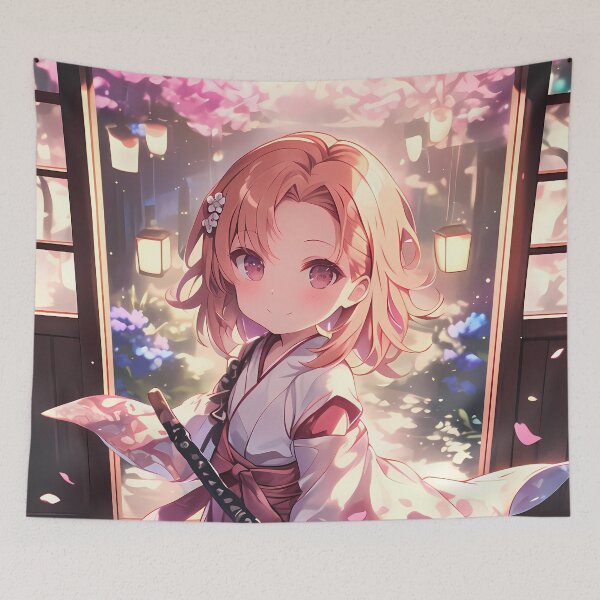 Item preview, Misaka Mikoto A Certain Scientific Railgun Chibi Lanterns Sakura designed and sold by TanglenRabbit.