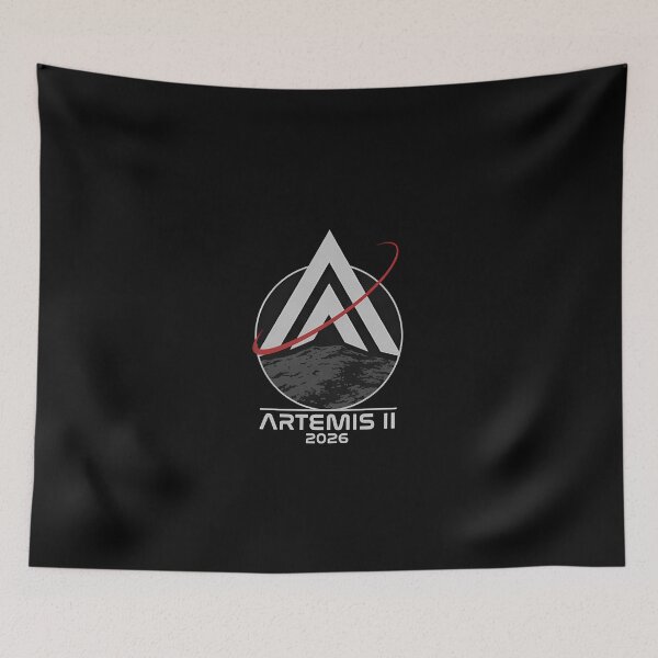 Item preview,  Artemis Ii 2026 Lunar Mission Inspired Space Emblem designed and sold by Kimanhgrany.