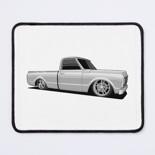Item preview, Chevy C10 Classic - White designed and sold by vektoranda.