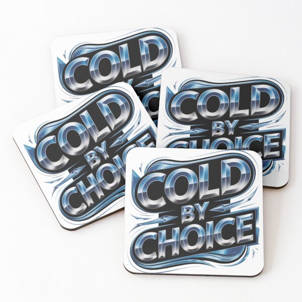Item preview, Cold by Choice – Icy Minimal Streetwear Statement designed and sold by NewUSShop.