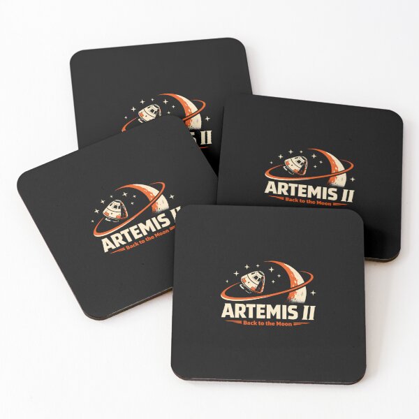 Item preview, Artemis II Back to the Moon Retro Space Mission Design designed and sold by Kimanhgrany.