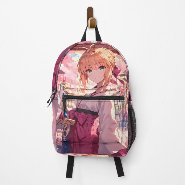 Artikelvorschau, Saber Nero Claudius Fate Grand Order Chibi Kimono Pastel entworfen und verkauft von TanglenRabbit.