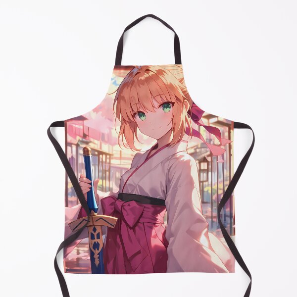Item preview, Saber Nero Claudius Fate Grand Order Chibi Kimono Pastel designed and sold by TanglenRabbit.