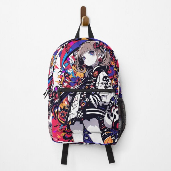 Item preview, Cyberpunk Anime Girl - Vibrant Graffiti Streetwear Art designed and sold by DesertFlowArt.
