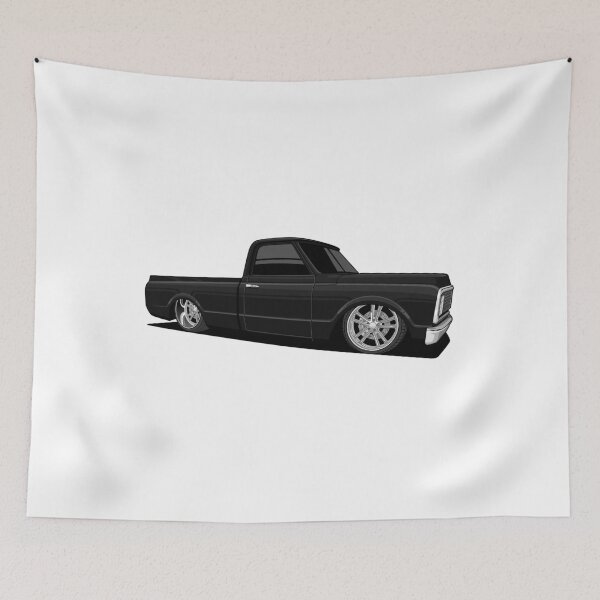 Item preview, Chevy C10 Classic - Black designed and sold by vektoranda.