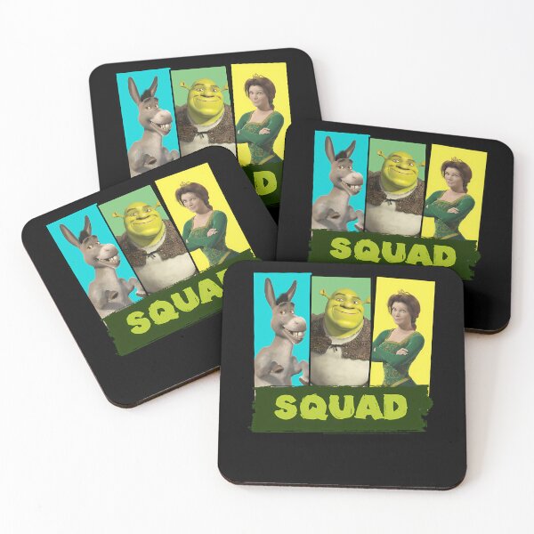 Item preview, Shrek Squad Colorful Portrait Panels designed and sold by Oluyedefelix23.