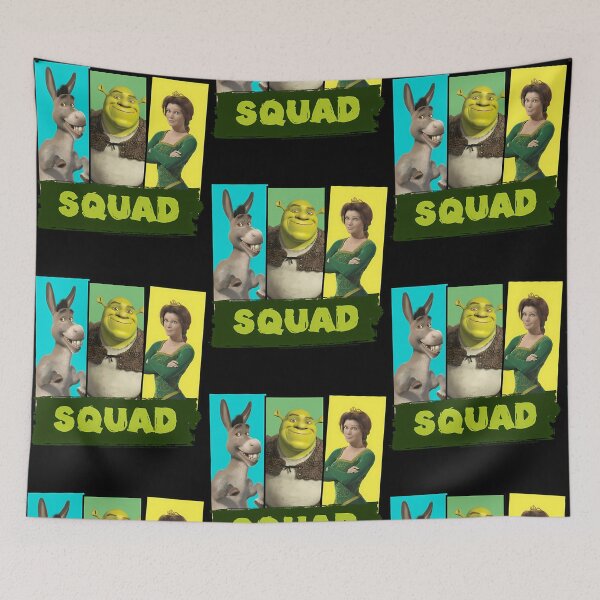 Item preview, Shrek Squad Colorful Portrait Panels designed and sold by Oluyedefelix23.