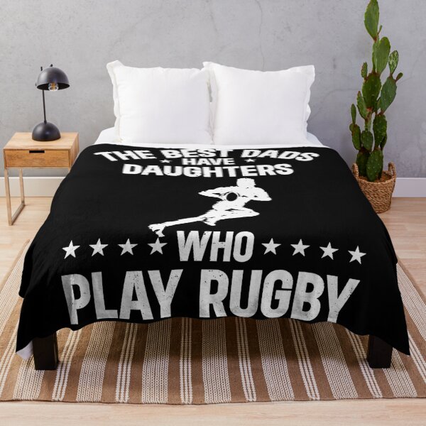 Item preview, Best Dads Have Daughters Who Play Rugby Proud Dad designed and sold by GabrieSketcham.