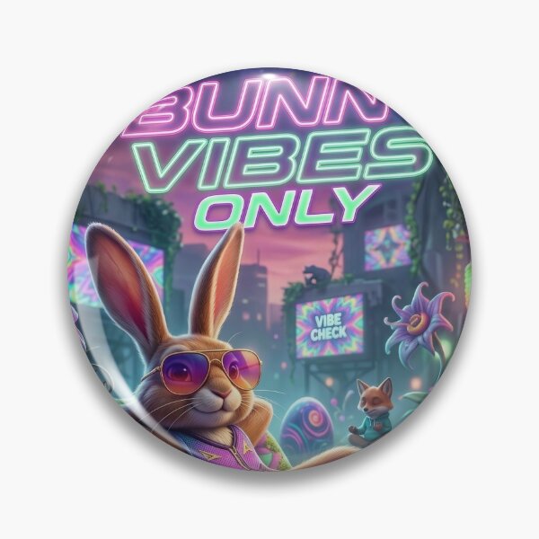Item preview, Bunny Vibes Only designed and sold by Tee-se Me More.