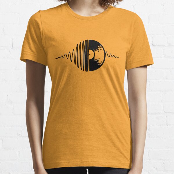 music vinyl black Essential T-Shirt