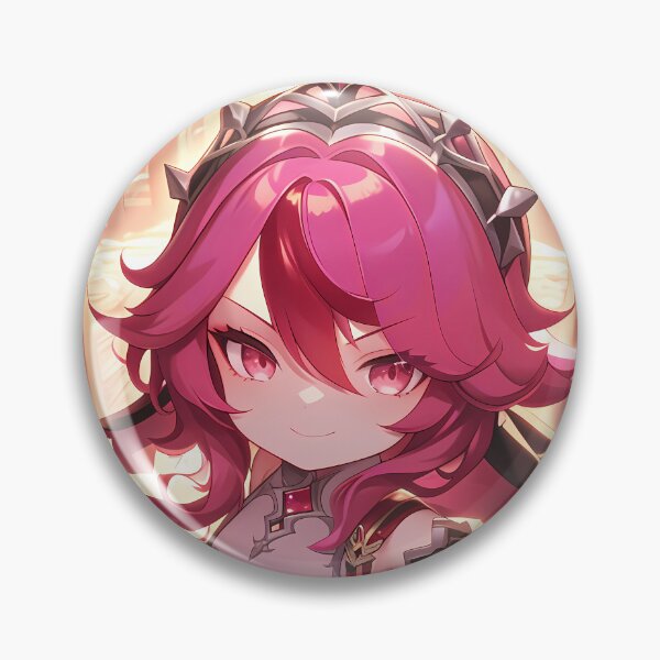 Item preview, Rosaria Genshin Impact Chibi Gothic Sakura Dramatic Light designed and sold by TanglenRabbit.
