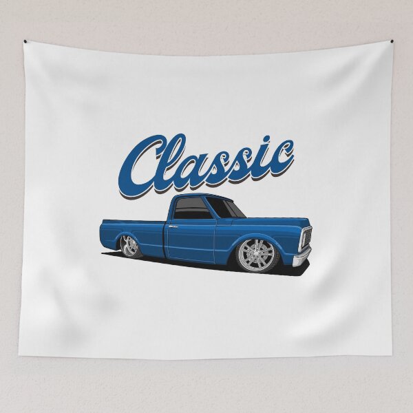 Item preview, Chevy C10 Classic - Blue designed and sold by vektoranda.