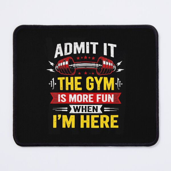 Item preview, Admit It Gym Would Be Boring Without Me Funny Workout  designed and sold by eliramaison.