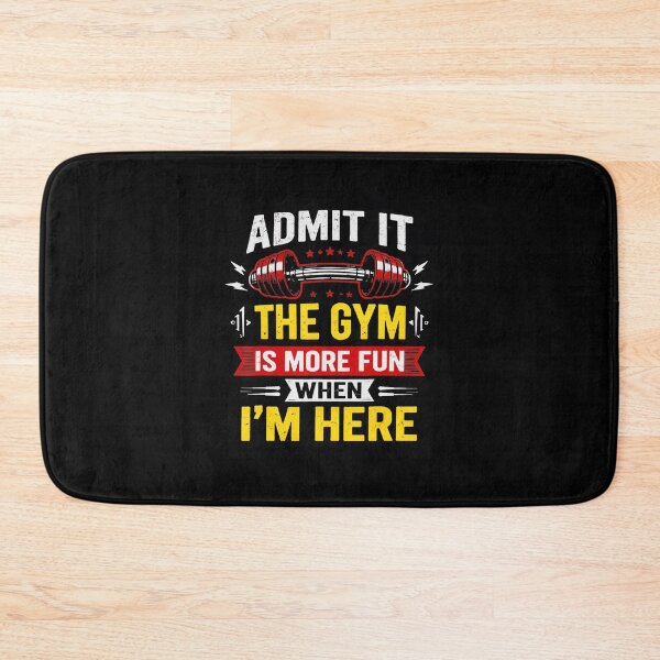 Item preview, Admit It Gym Would Be Boring Without Me Funny Workout  designed and sold by eliramaison.