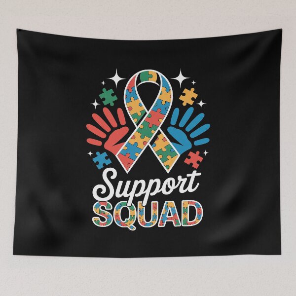 Item preview, Autism Awareness Autism Support Squad Family designed and sold by ladypoeart.