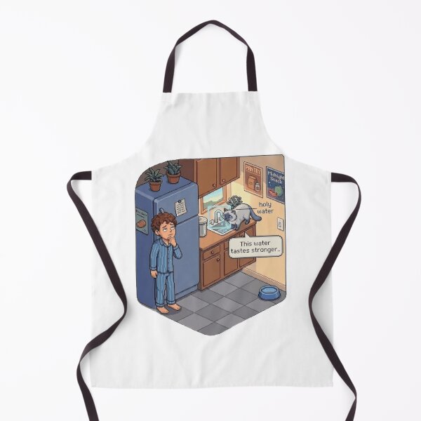 Item preview, Faucet Water Cat – Funny Pixel RPG Hydration Chaos designed and sold by PawMic.