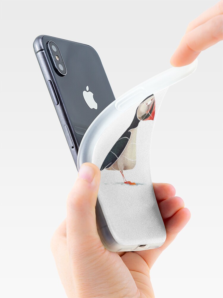 Alternate view of Puffin iPhone Case & Cover