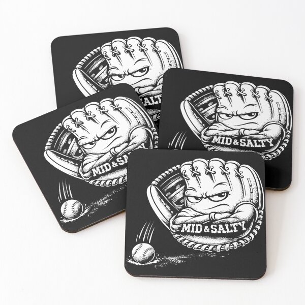 Item preview, Mid & Salty Baseball Glove Funny Sports  designed and sold by miaa-artistshop.