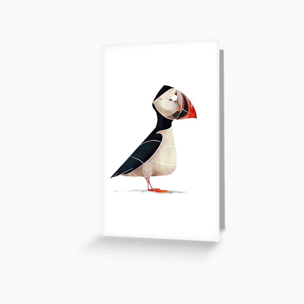 Puffin Greeting Card