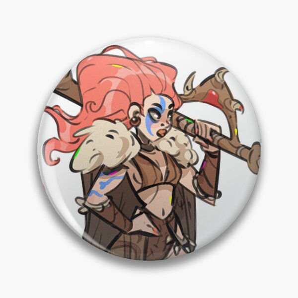 Item preview, Barbarian girl designed and sold by Artofbouboulonlon.