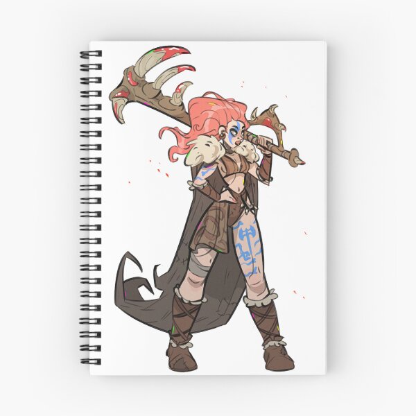 Item preview, Barbarian girl designed and sold by Artofbouboulonlon.