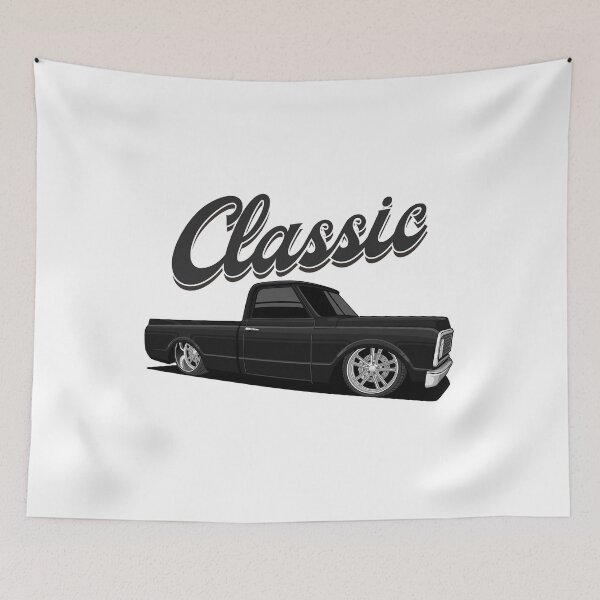 Item preview, Chevy C10 Classic - Black designed and sold by vektoranda.