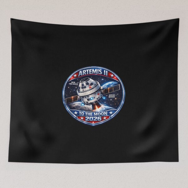 Item preview, Artemis Ii To The Moon 2026 Badge designed and sold by Kimanhgrany.