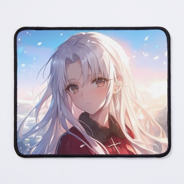 Item preview, Illyasviel Fate Stay Night Snowy Dreamy Portrait designed and sold by TanglenRabbit.