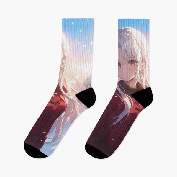 Item preview, Illyasviel Fate Stay Night Snowy Dreamy Portrait designed and sold by TanglenRabbit.