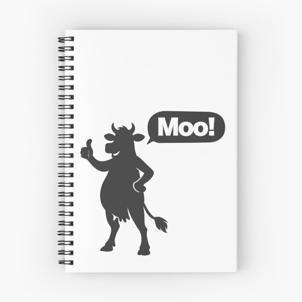 Item preview, Black Moo Cow Silhouette designed and sold by pUNKnown.