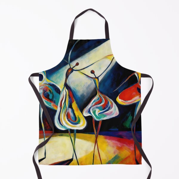 Item preview, Colorful Abstract Dancers designed and sold by Vicky Brago-Mitchell®.