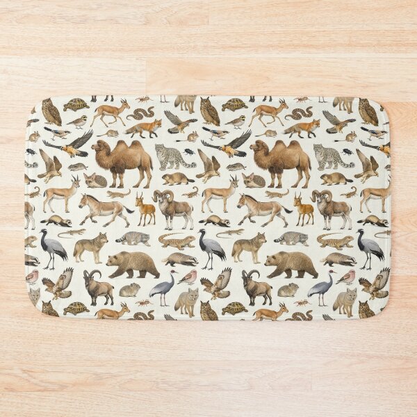 Item preview, Animals of the Gobi Desert Retro Style Identification Chart designed and sold by kakarikihill.