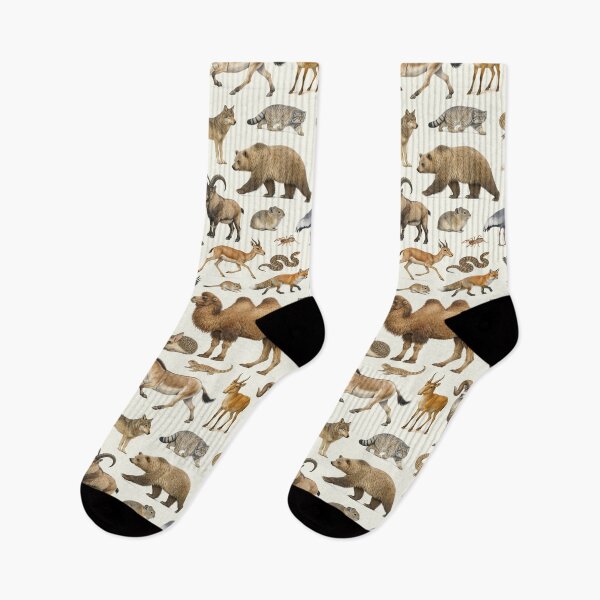 Item preview, Animals of the Gobi Desert Retro Style Identification Chart designed and sold by kakarikihill.