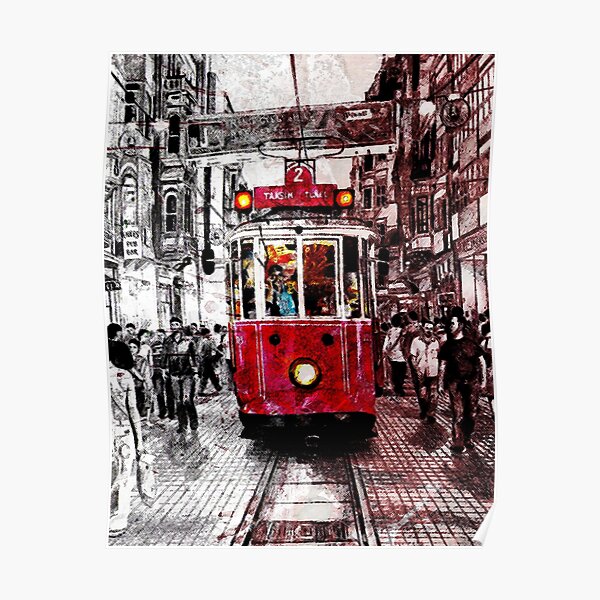 istanbul taksim Poster