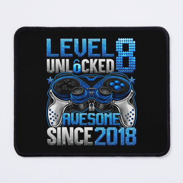 Item preview, Level 8 Unlocked 8th Birthday Gamer Boy  designed and sold by FGTV2021.