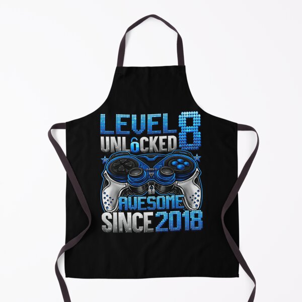 Item preview, Level 8 Unlocked 8th Birthday Gamer Boy designed and sold by FGTV2021.