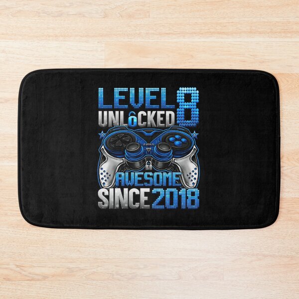 Item preview, Level 8 Unlocked 8th Birthday Gamer Boy  designed and sold by FGTV2021.