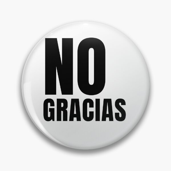 Item preview, No thanks – a clear attitude in minimalist design designed and sold by LoQueNoDigo.