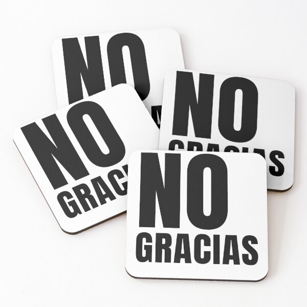 Item preview, No thanks – a clear attitude in minimalist design designed and sold by LoQueNoDigo.