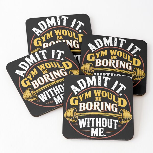 Item preview, Admit It Gym Would Be Boring Without Me Funny Workout designed and sold by eliramaison.