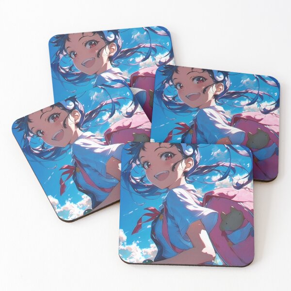 Item preview, Mayoi Hachikuji Bakemonogatari Playful Blue Sky Backpack designed and sold by TanglenRabbit.