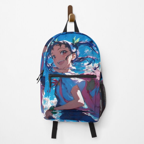 Item preview, Mayoi Hachikuji Bakemonogatari Playful Blue Sky Backpack designed and sold by TanglenRabbit.