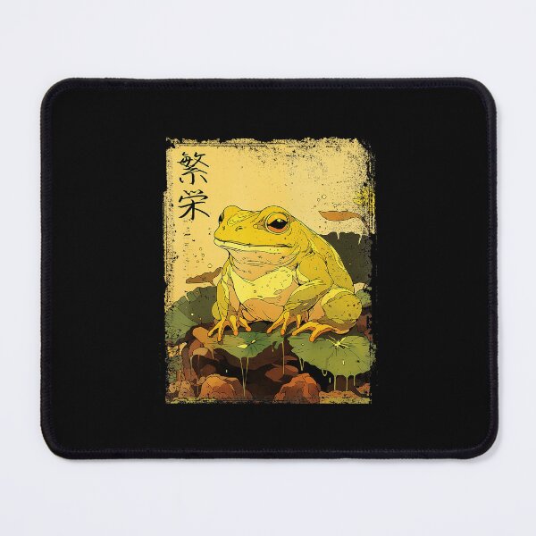 Item preview, Vintage Frog Japanese Kanji Retro Nature designed and sold by titanlevi.