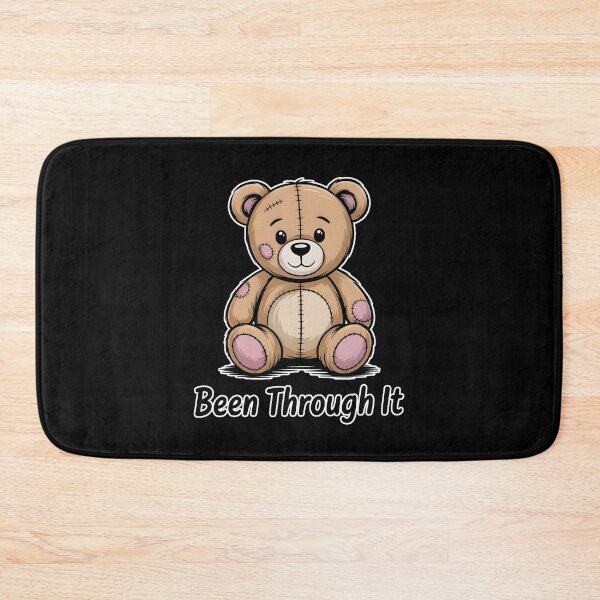 Item preview, Worn Out Teddy Been Through It Cute Aesthetic Introvert Meme Shirt designed and sold by ImaginedSpace7.