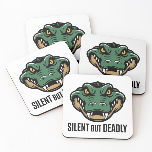 Item preview, Silent but Deadly Crocodile Streetwear Graphic designed and sold by NewUSShop.