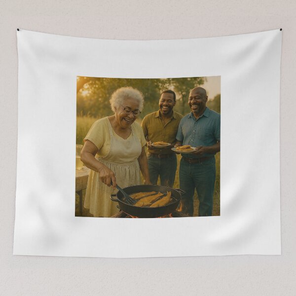 Item preview, Southern Sunday Fish Fry – Family, Heritage, & Love designed and sold by LadyDCreations.