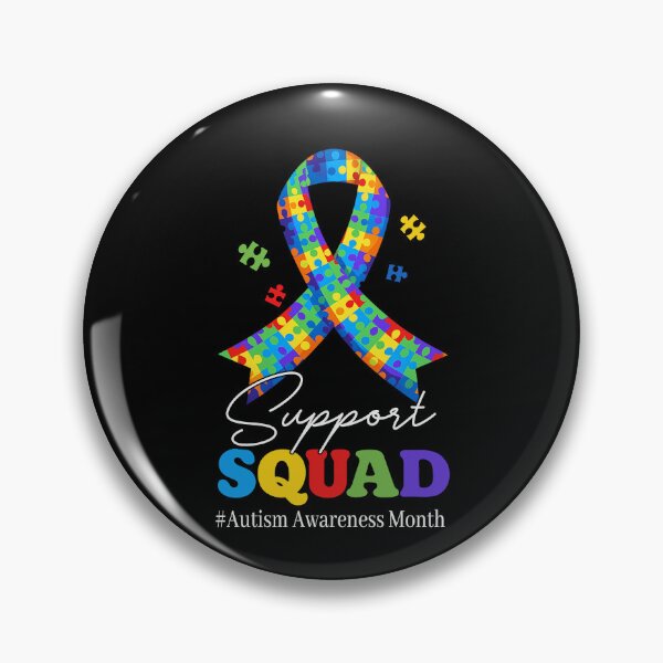 Item preview, Support Squad Autism Awareness designed and sold by Home-Crea-Abode.