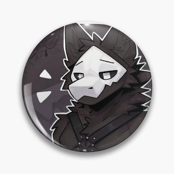 Item preview, Puro the Dark Wolf Masked Furry Art designed and sold by KaMow.