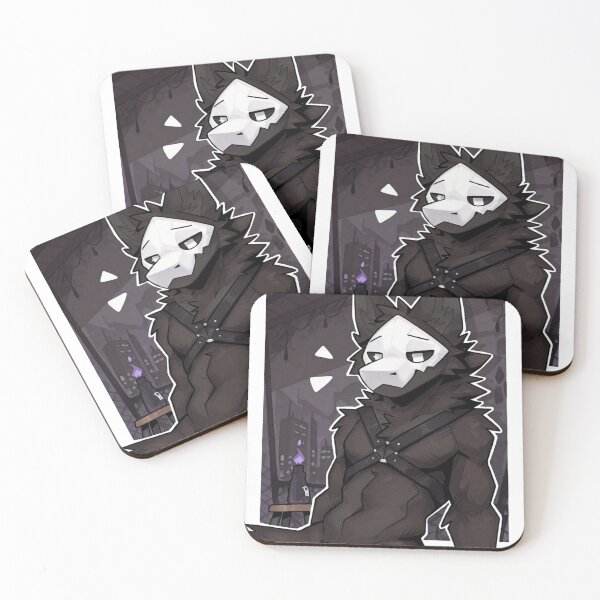 Item preview, Puro the Dark Wolf Masked Furry Art designed and sold by KaMow.